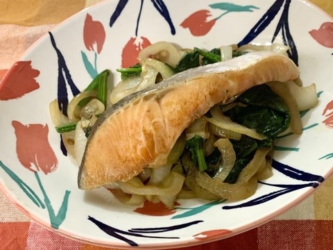 鮭のバター醤油焼き